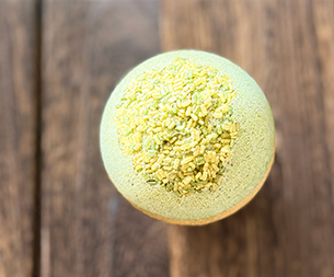 Artisan Bath Bomb - Enchanted Sea - Large (Luxury) w/ Rosemary & Eucalyptus EO