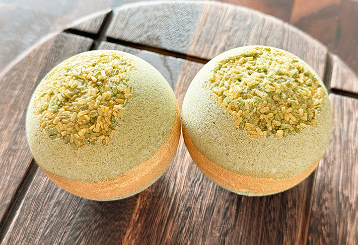 Artisan Bath Bomb - Enchanted Sea - Large (Luxury) w/ Rosemary & Eucalyptus EO