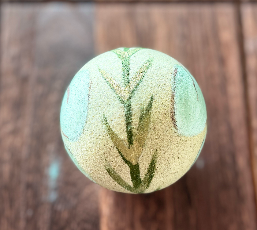 Artisan Bath Bomb - Seascape - Large (Premium) w/ Rosemary & Eucalyptus EO