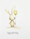 Greeting Card, Animals - Birthday (Blank)