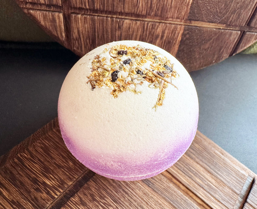AO - Empathy Bath Bomb - Elderberry & Lilac - Large (Basique)