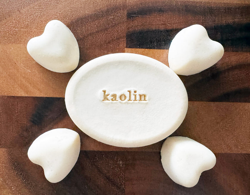 Artisan Soap Bar - Kaolin Clay & Aloe (Basique), Oval