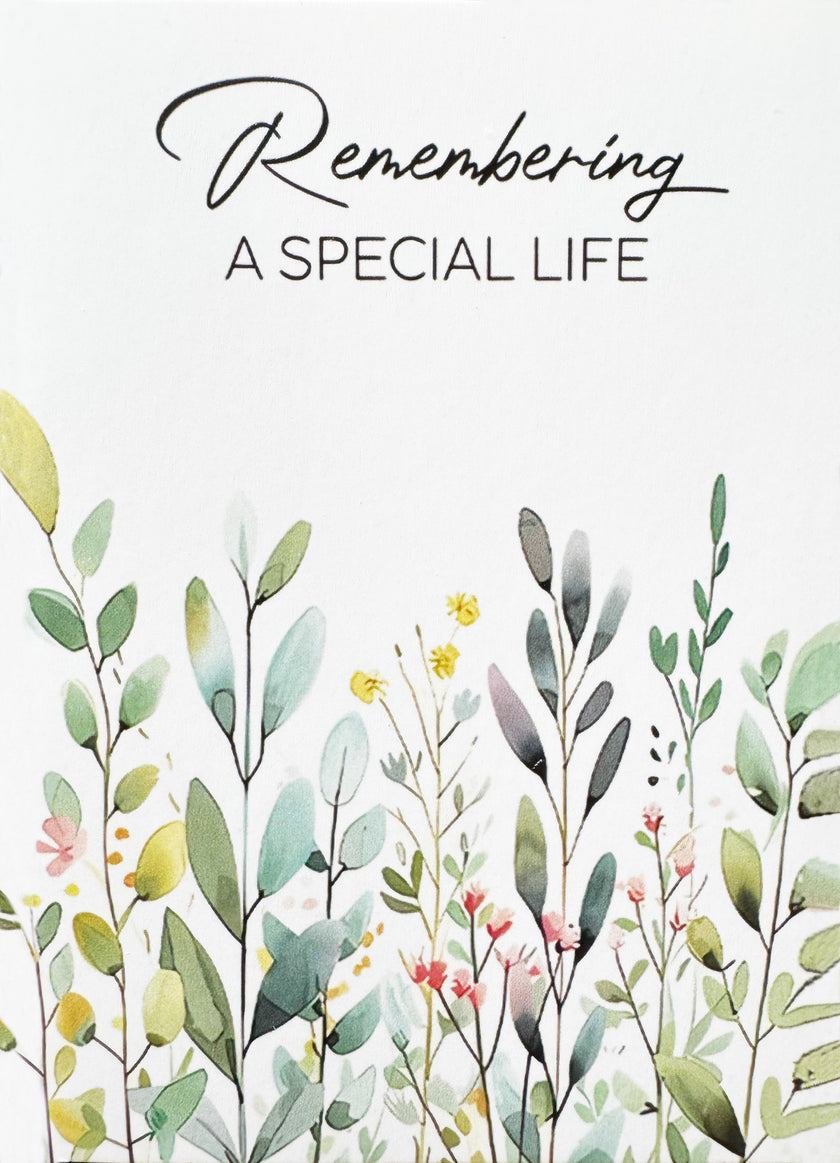 Greeting Card, Sympathy - Thank You (Blank)