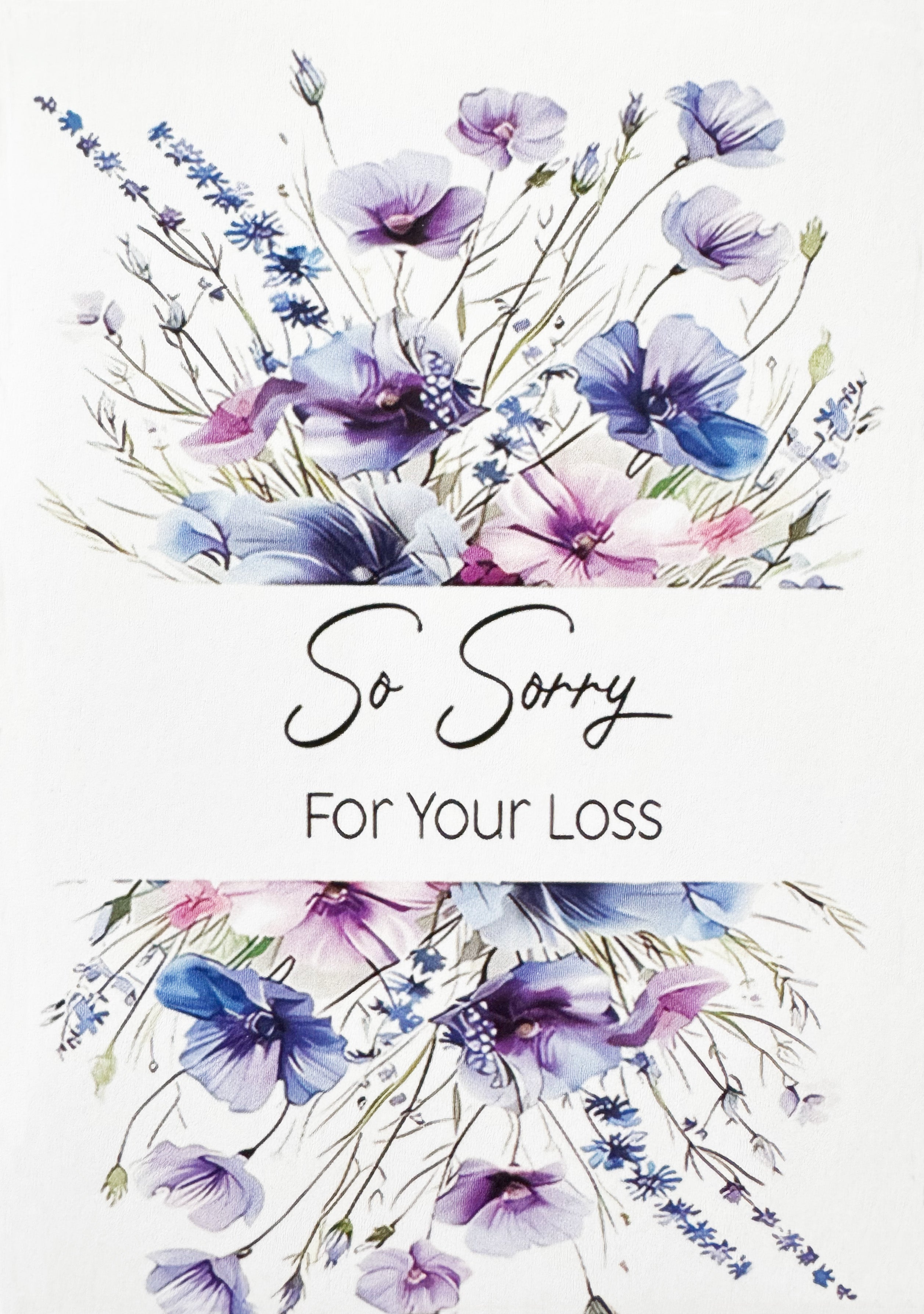 Greeting Card, Sympathy - Thank You (Blank)