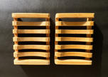 AO Accessory - Single Soap Holder Dish, Bamboo