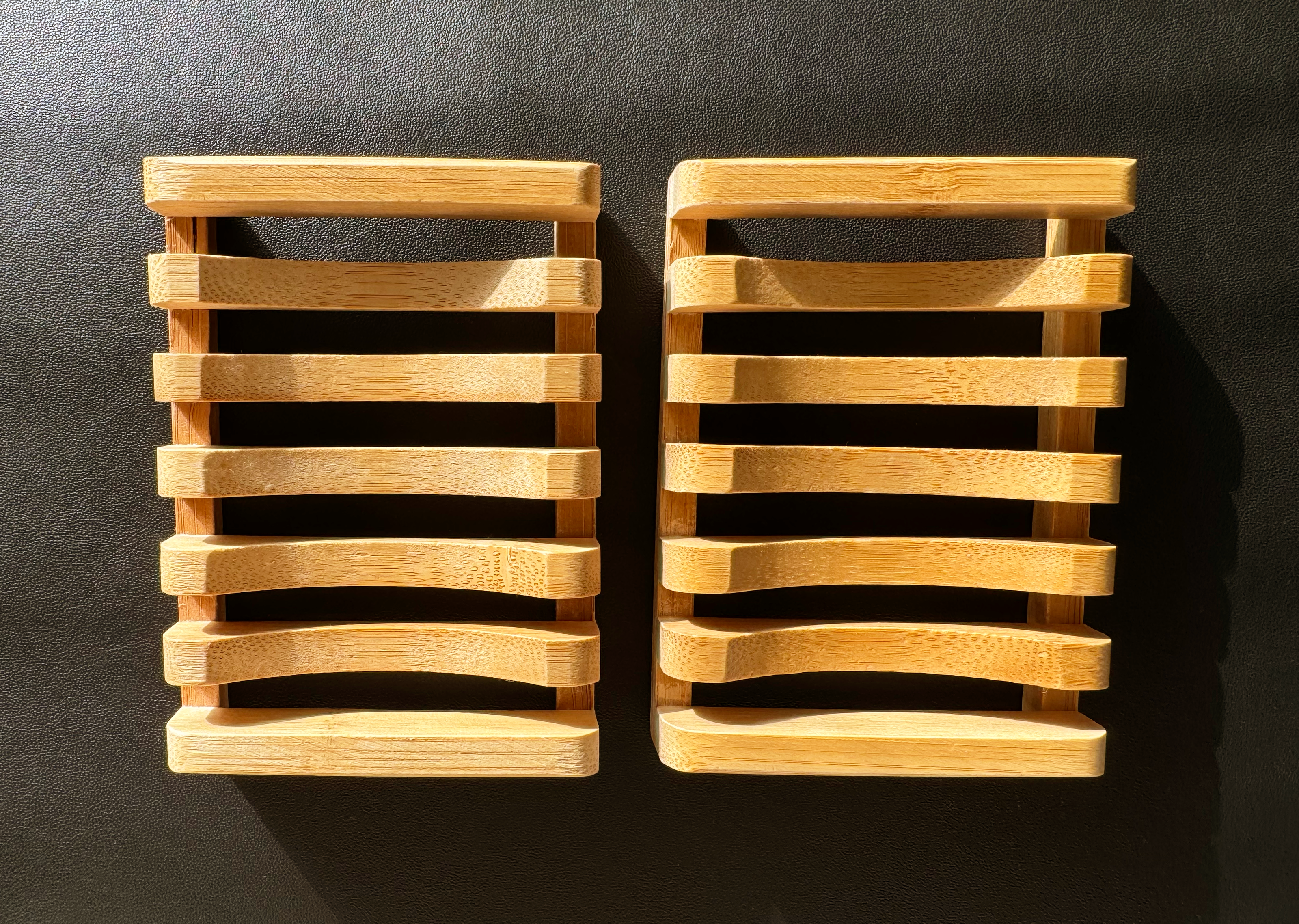 AO Accessory - Single Soap Holder Dish, Bamboo