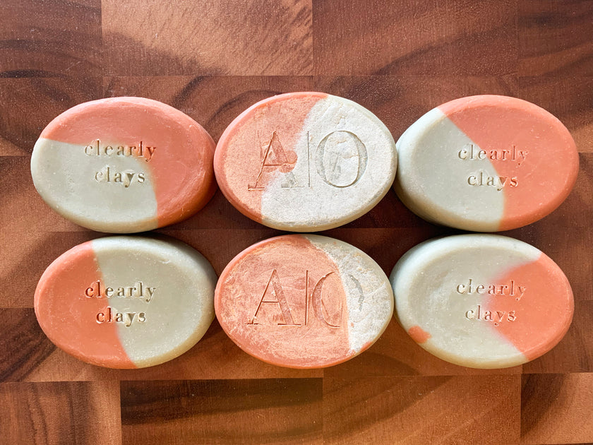 Artisan Soap Bar - Clearly Clays (Basique), Oval
