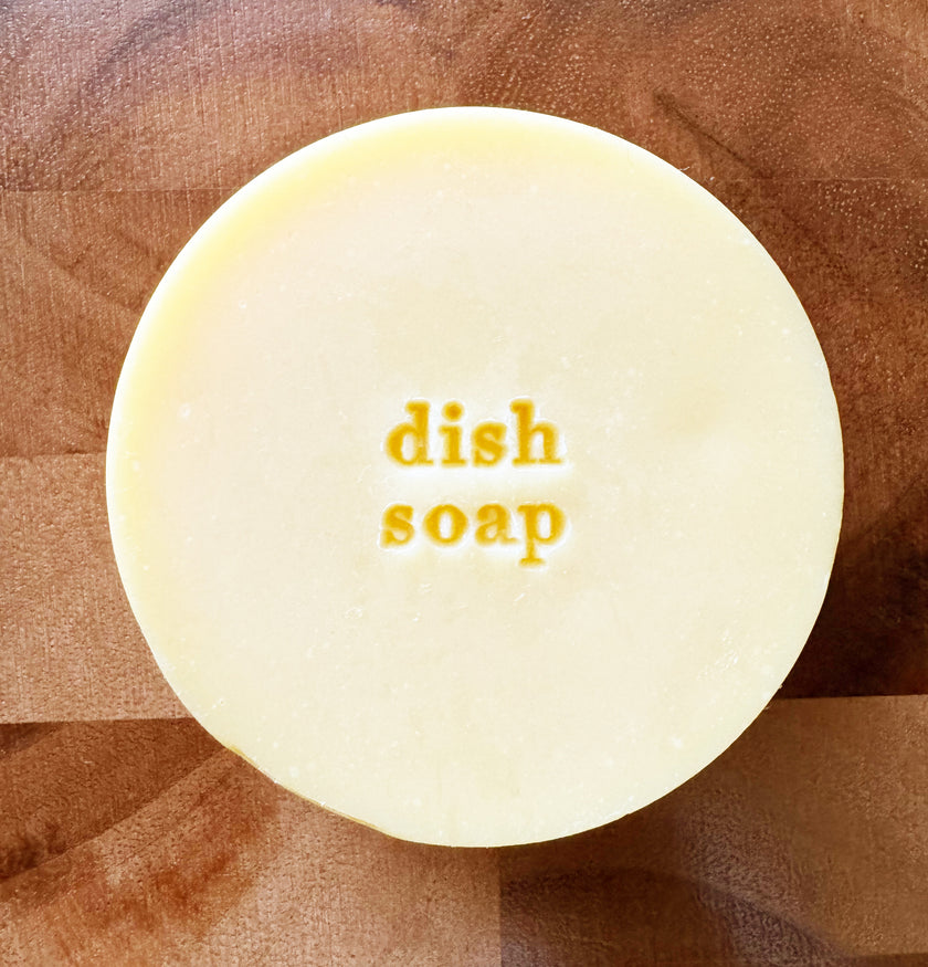 Artisan Dish Soap Bar -  Coconut & Mango Butter - 