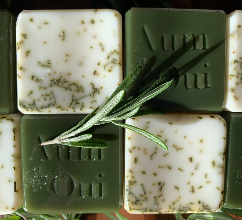 Artisan Soap Bar - Rosemary & Cardamom  (Premium), Winter