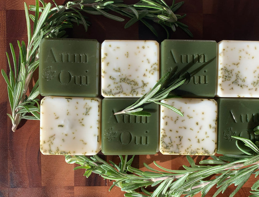 Artisan Soap Bar - Rosemary & Cardamom  (Premium), Winter