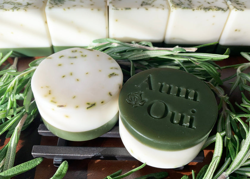 Artisan Soap Bar - Rosemary & Cardamom  (Premium), Winter