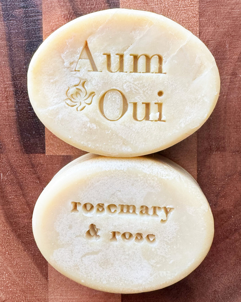 Artisan Soap Bar - Rosemary & Rose (Premium), w/