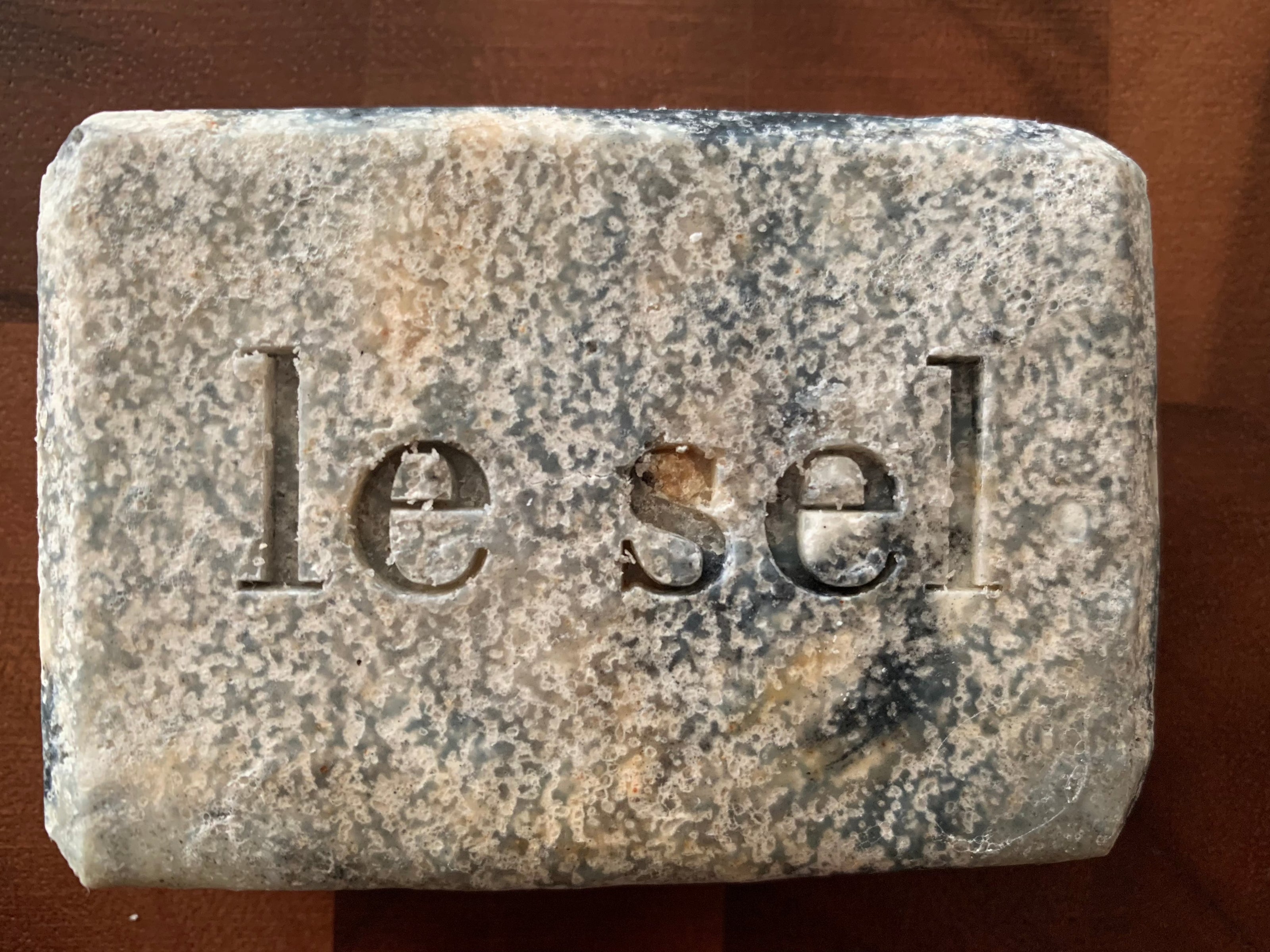 Artisan Soap Bar - Le Sel (Basique), Charcoal & Turmeric